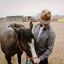 American hat makers Cyclone | Mens Leather Cowboy Hat