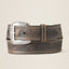 Ariat tooled double stitched belt for men