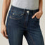 Ariat halo denim full seat breech for ladies