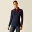 Ariat sunstopper 2.0 1/4 zip baselayer for ladies