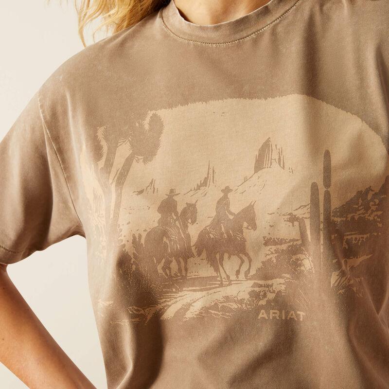 Ariat mural western T - shirt for women