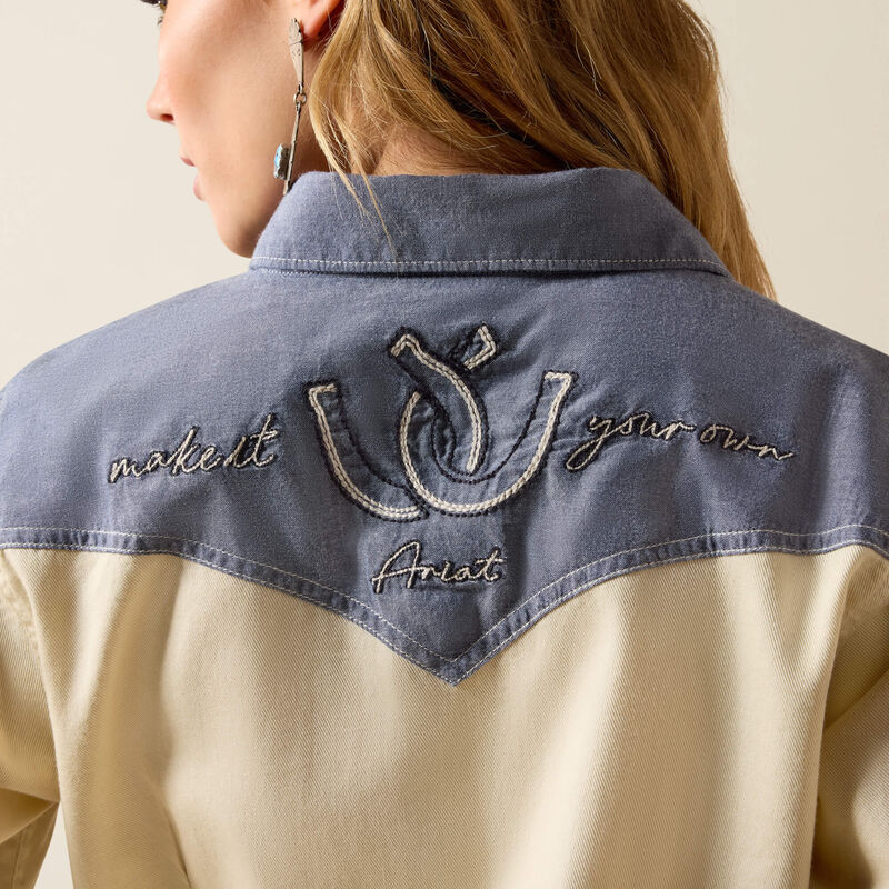 Ariat horseshoe Western Snap Shirt