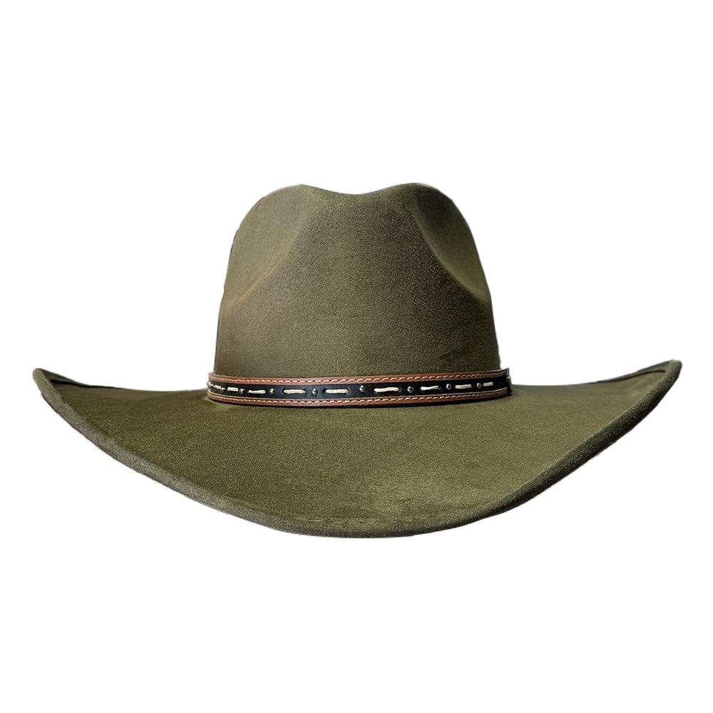 American hat makers Ace high - suede cowboyhoed