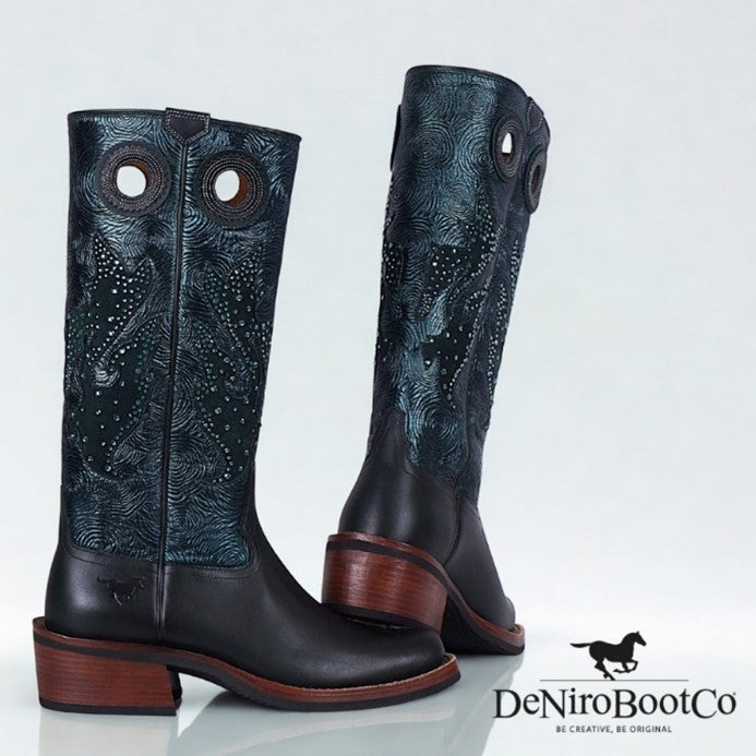 De Niro Western boots cutter jo green
