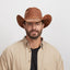 Chapeau de cowboy en cuir pour homme Hollywood | American hat makers