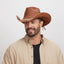 Chapeau de cowboy en cuir pour homme Hollywood | American hat makers