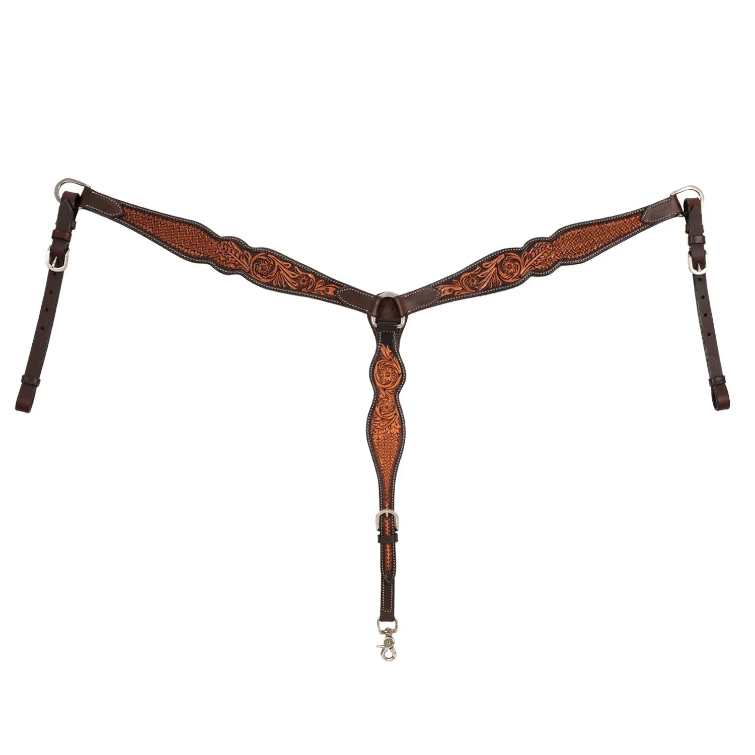 Pool's western breastplate flower tooling PLH2016