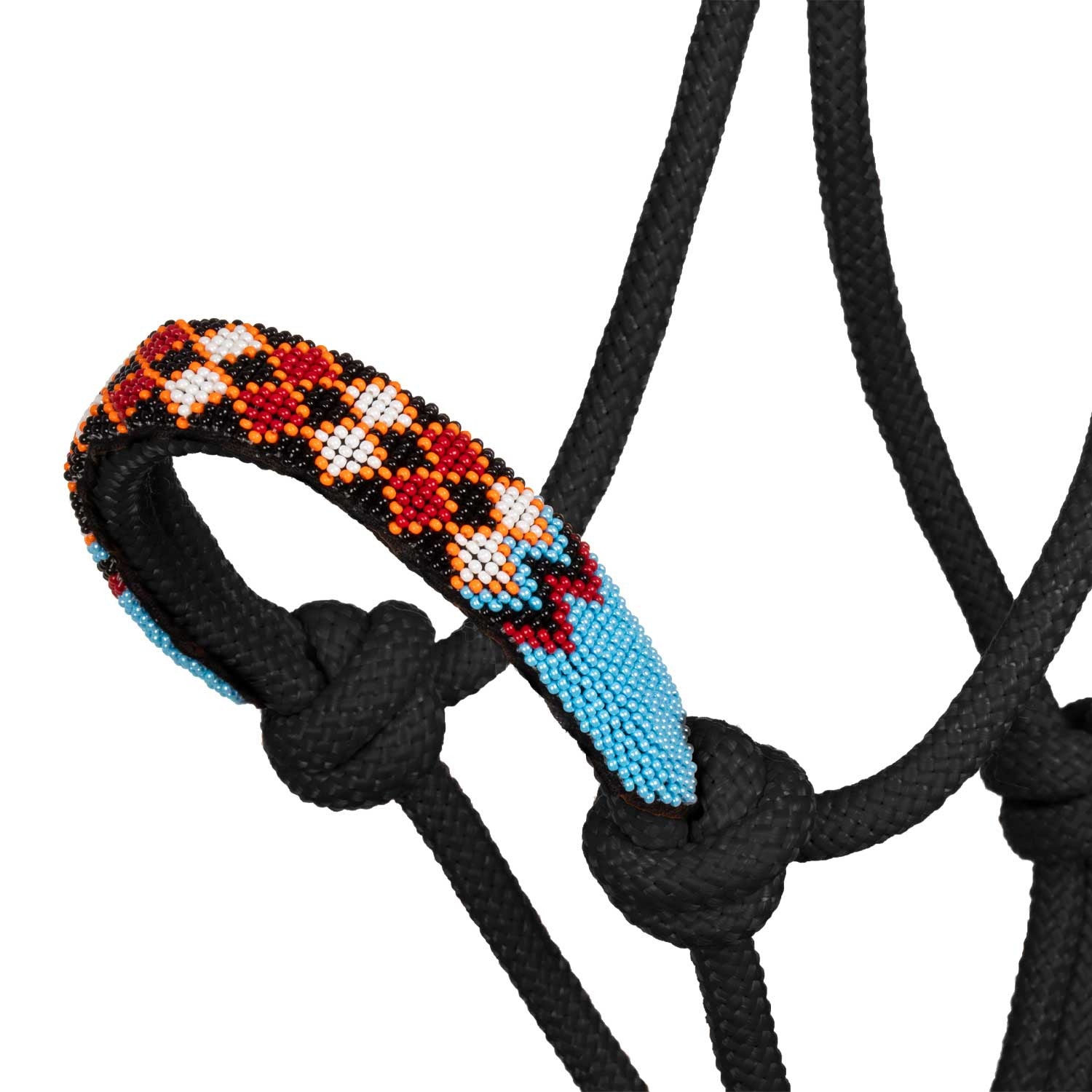 Pool's knotted halter with lead PLH03010