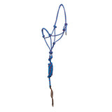 Pool's knotted rope halter with lead PLH03017