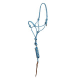 Pool's knotted rope halter with lead PLH03017