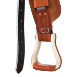 Pool's colored seat blue 5020 barrel saddle SE 0075B