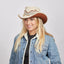 American hat makers Sierra women's american leather cowgirl hat