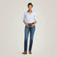 Ariat R.E.A.L. Perfect Rise Abby Straight Jean for ladies - HorseworldEU