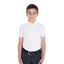 Equestro boys slim fit competition polo shirt with four buttons - HorseworldEU