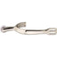 Herm. Sprenger HS-Dressage spurs for men - German Silver highly polished, 45 mm flat Herm. Sprenger