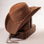 Chapeau de cowboy en cuir pour homme Hollywood | American hat makers