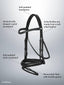 LeMieux Arika dressage bridle - HorseworldEU