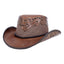 American hat makers Sierra women's american leather cowgirl hat