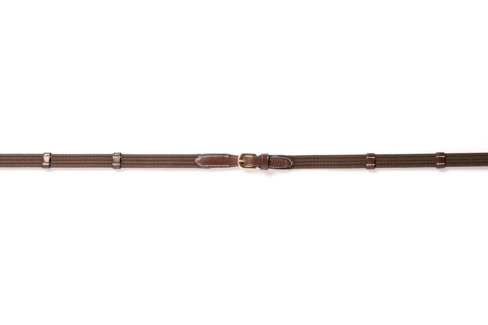 Trust Deauville 5/8inch Web reins 9 stops - HorseworldEU